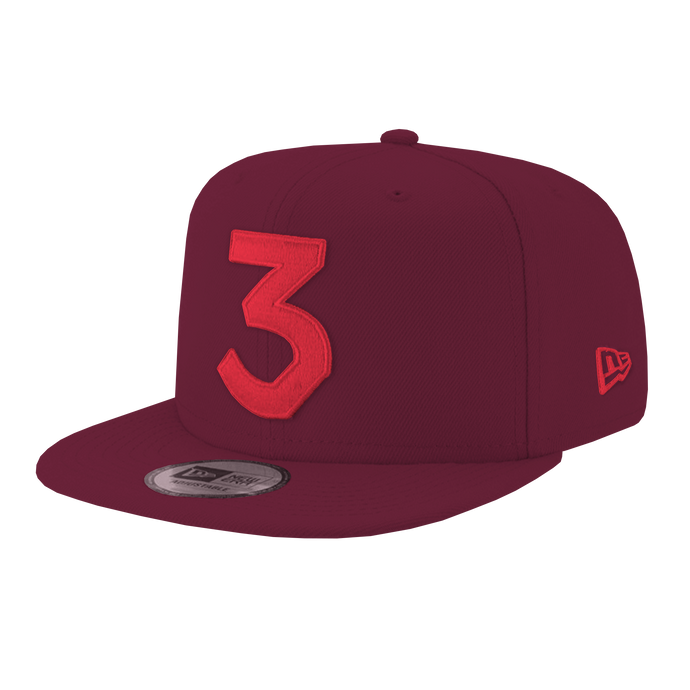 Chance Christmas Cardinal 3 Hat Front