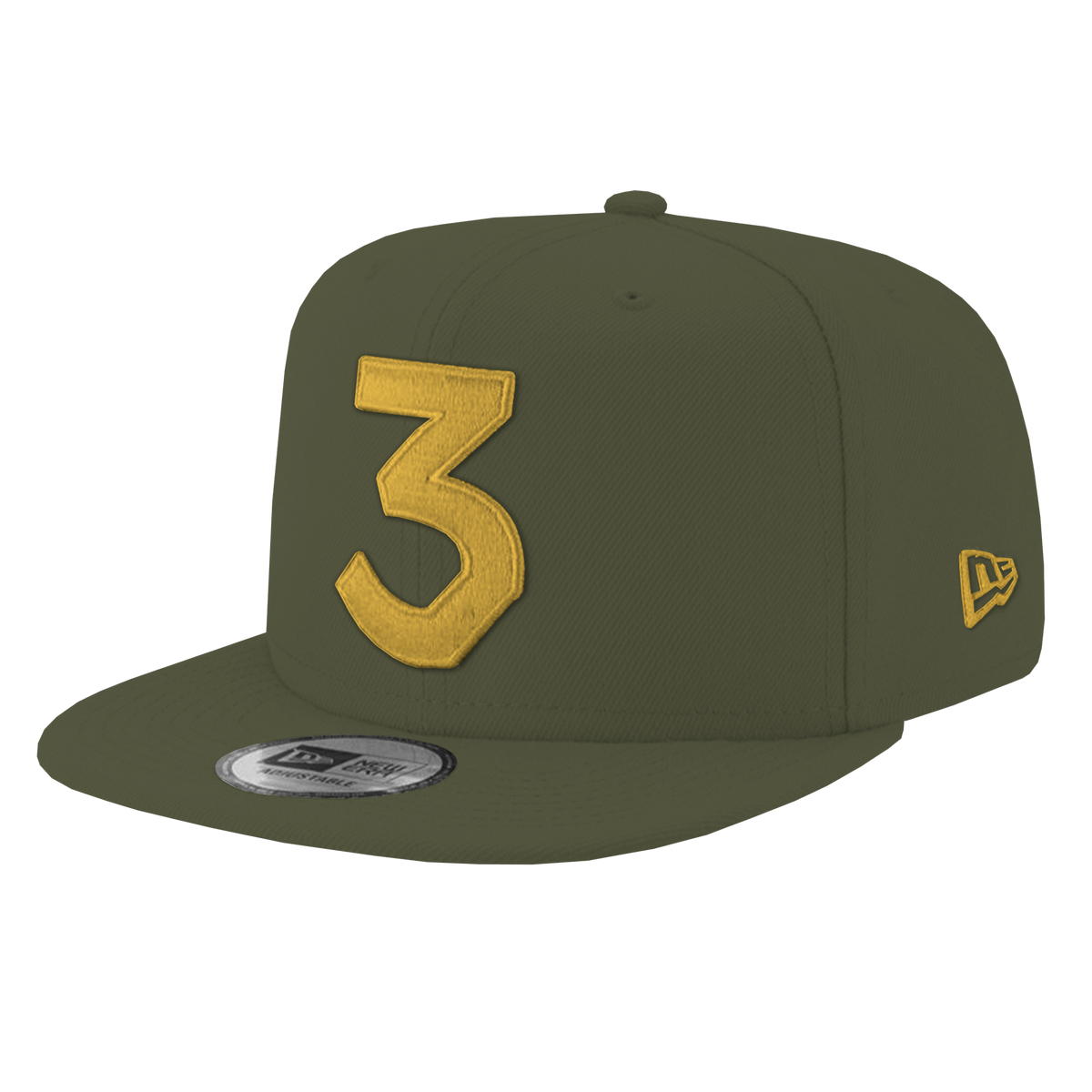 Chance 3 New Era Rifle Green/Canary Yellow Hat – Chance the Rapper ...