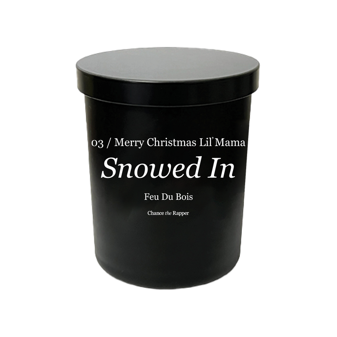 Chance Album MCLM Snowed In Candle