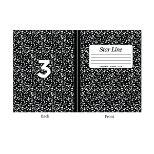 Star Line Composition Notebook