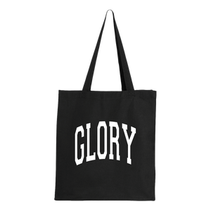 Glory Black Tote Bag