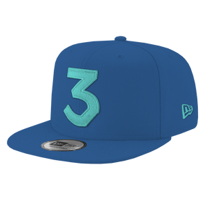Chance 3 New Era Blue Azure/Teal Hat