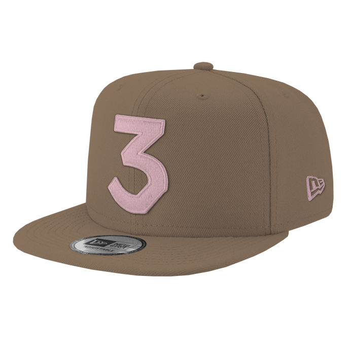 Chance 3 New Era Khaki/Pink Hat