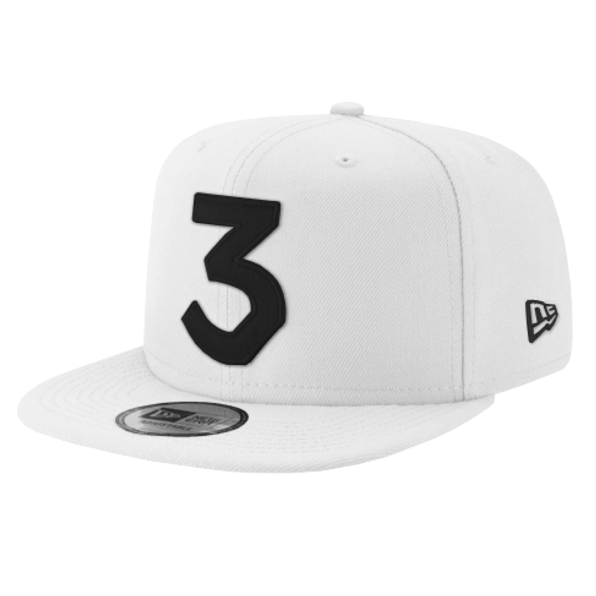 Chance 3 New Era Optic White/Black Hat – Chance the Rapper Official