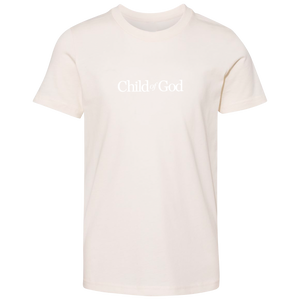 Child of God Youth Natural Tee