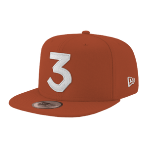 Chance 3 New Era Rust Orange/White Hat